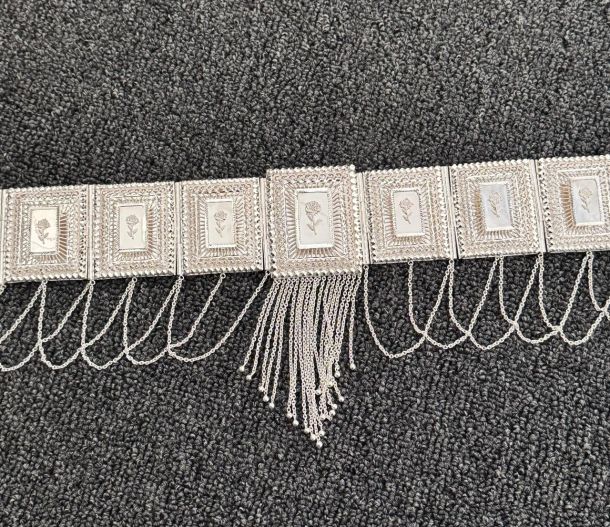 حزام فضة كويتي